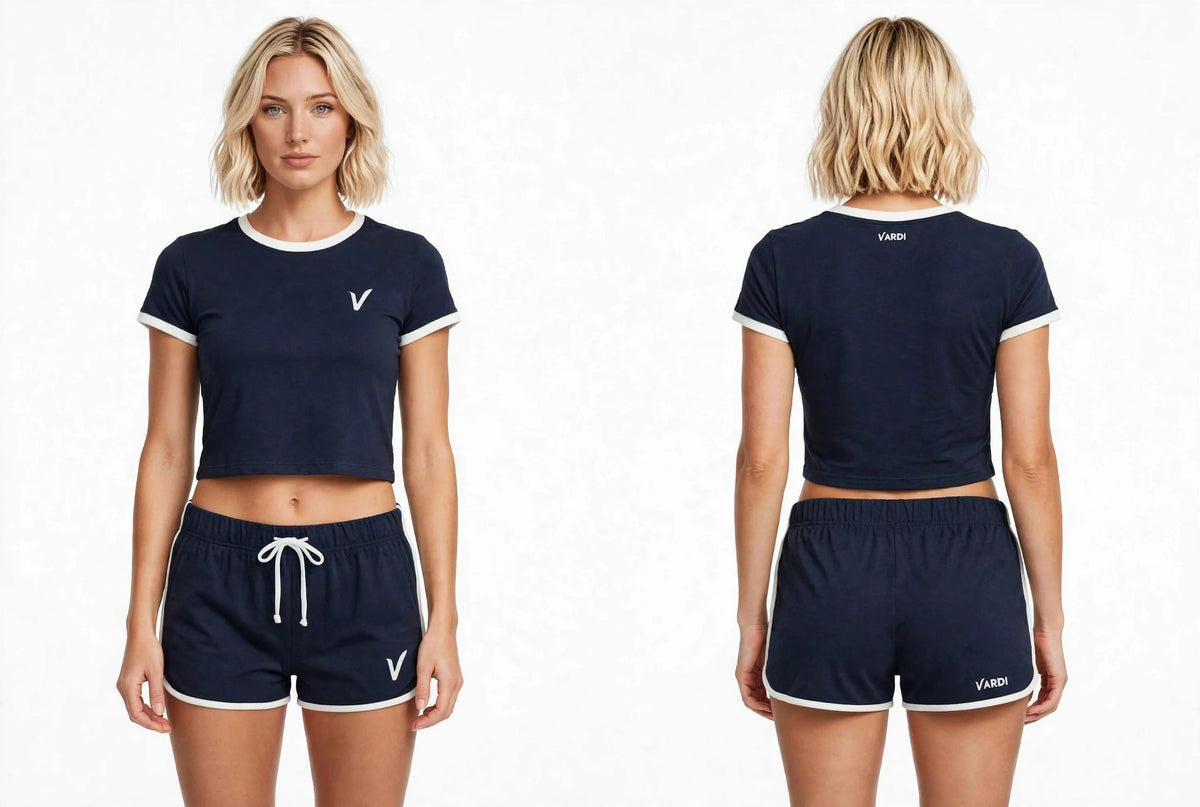 VW20 - VARDI Women's Retro Gym Shorts – CORE Range