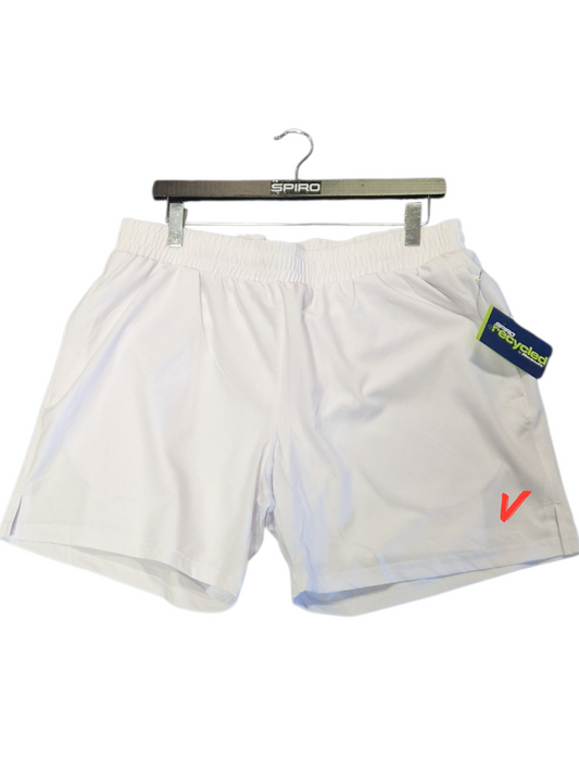 1 Gym shorts with supported pants and pocket zips embroidery please phone pocket with inner shorts...SPIRO RECYCLED SHORTS S276MBLCKLG