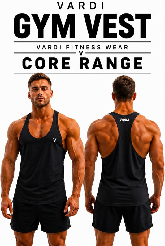 VARDI Men’s Training Vest – "Premium UK Fitness Wear”