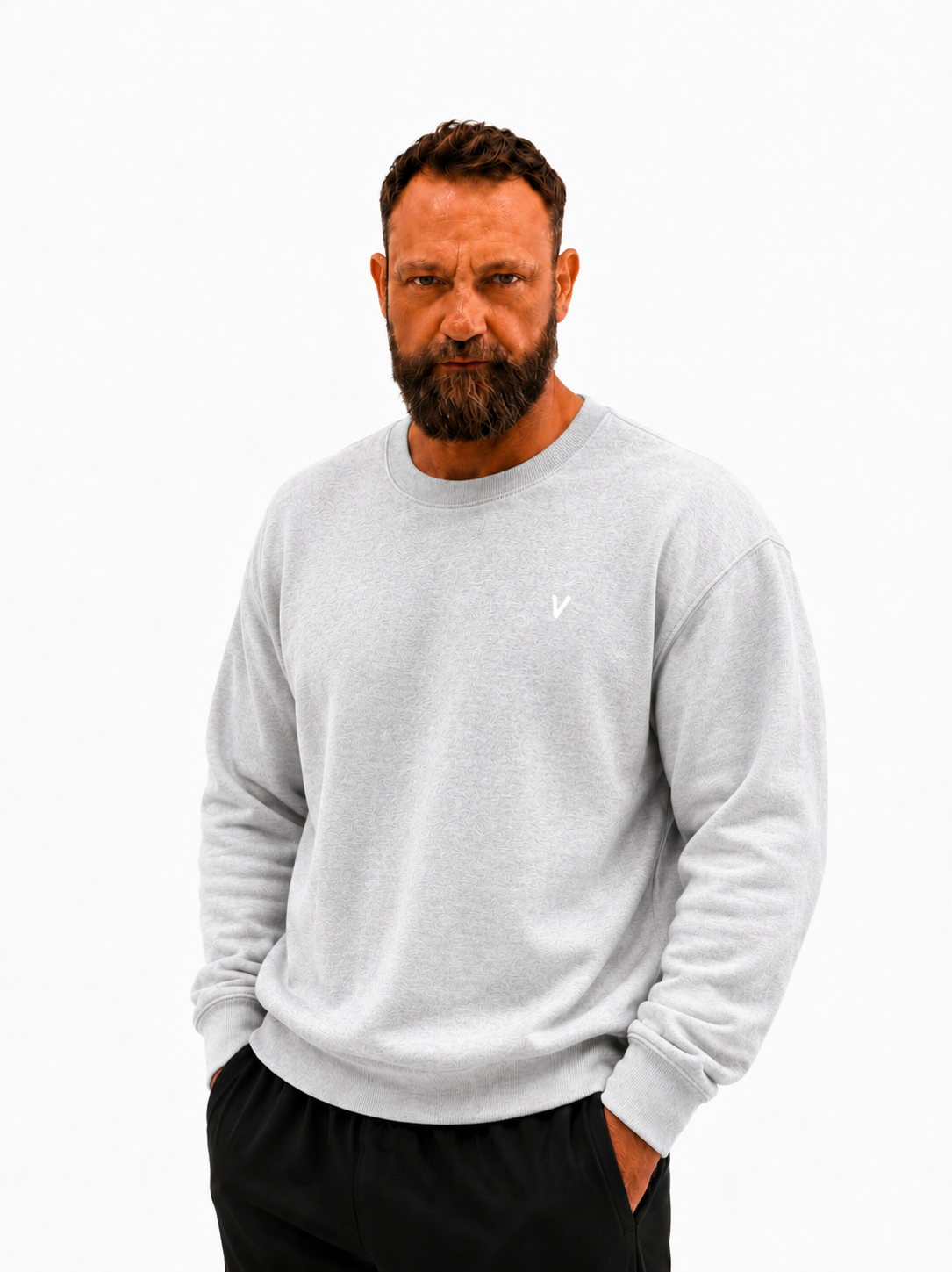 M12 VARDI STATEMENT Gym Sweatshirt "Premium UK Fitness Wear”
