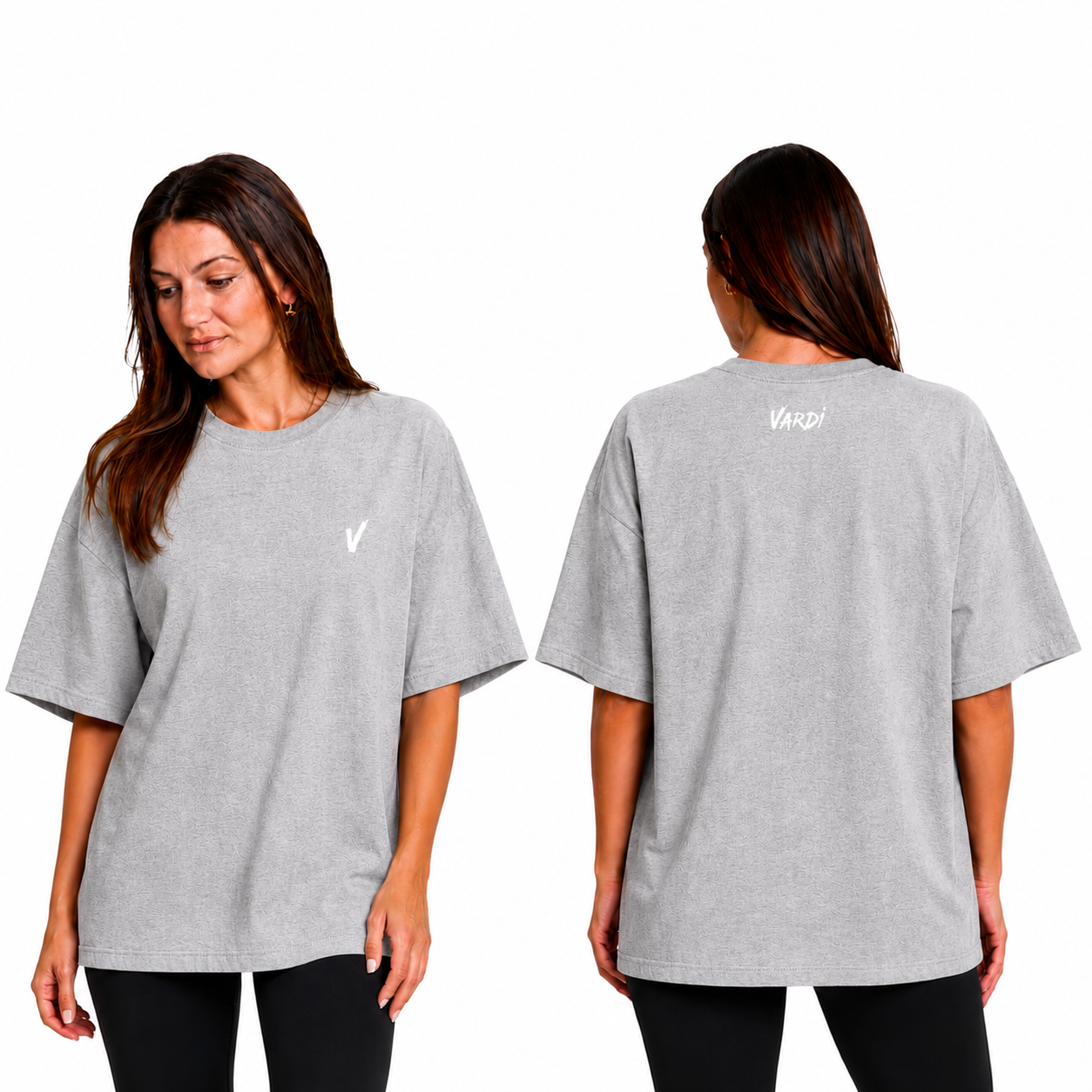 VARDI CORE Women’s Oversized Gym T-Shirt "Premium UK Fitness Wear”