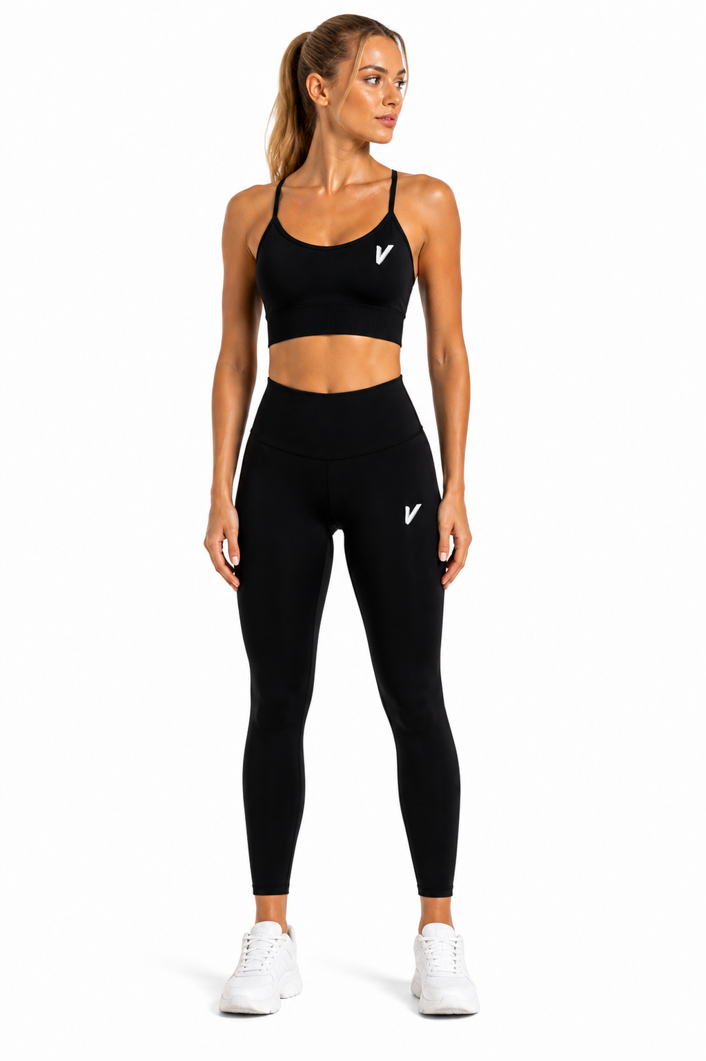Women’s Gym Crop Top & Vest Set – VARDI CORE Range