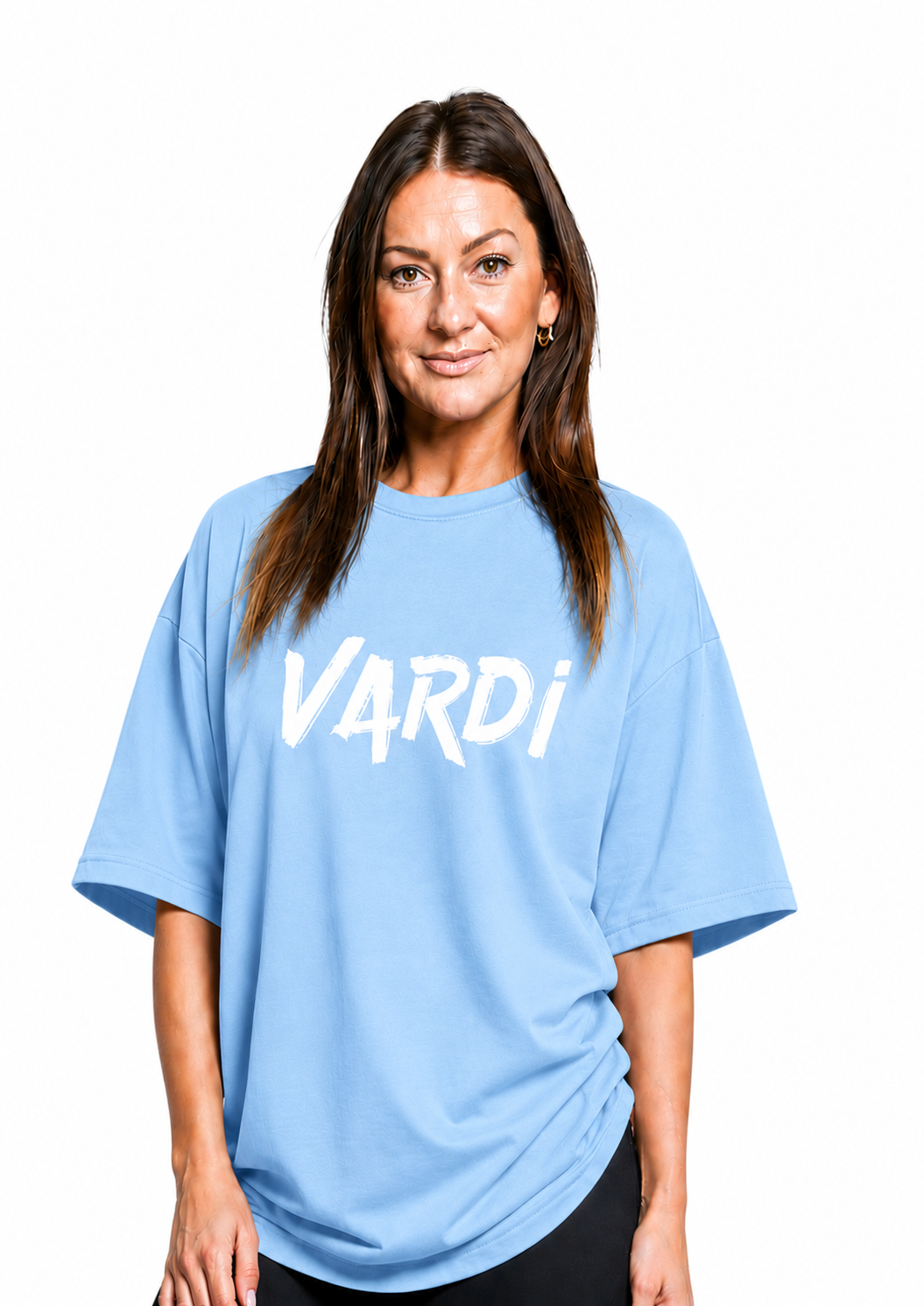 VARDI DOMINATE Women’s Oversized Gym T-Shirt "Premium UK Fitness Wear”