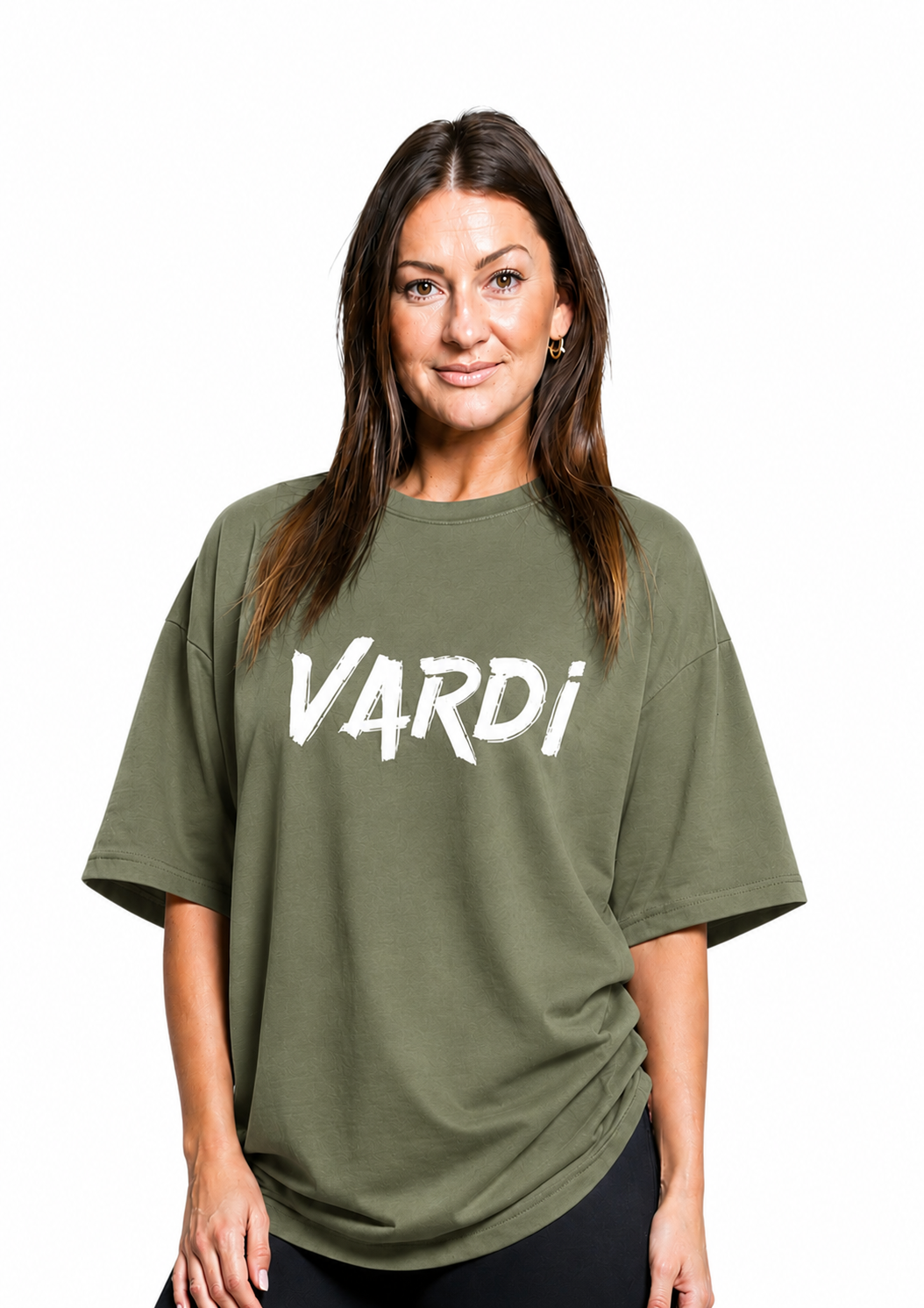 VARDI DOMINATE Women’s Oversized Gym T-Shirt "Premium UK Fitness Wear”