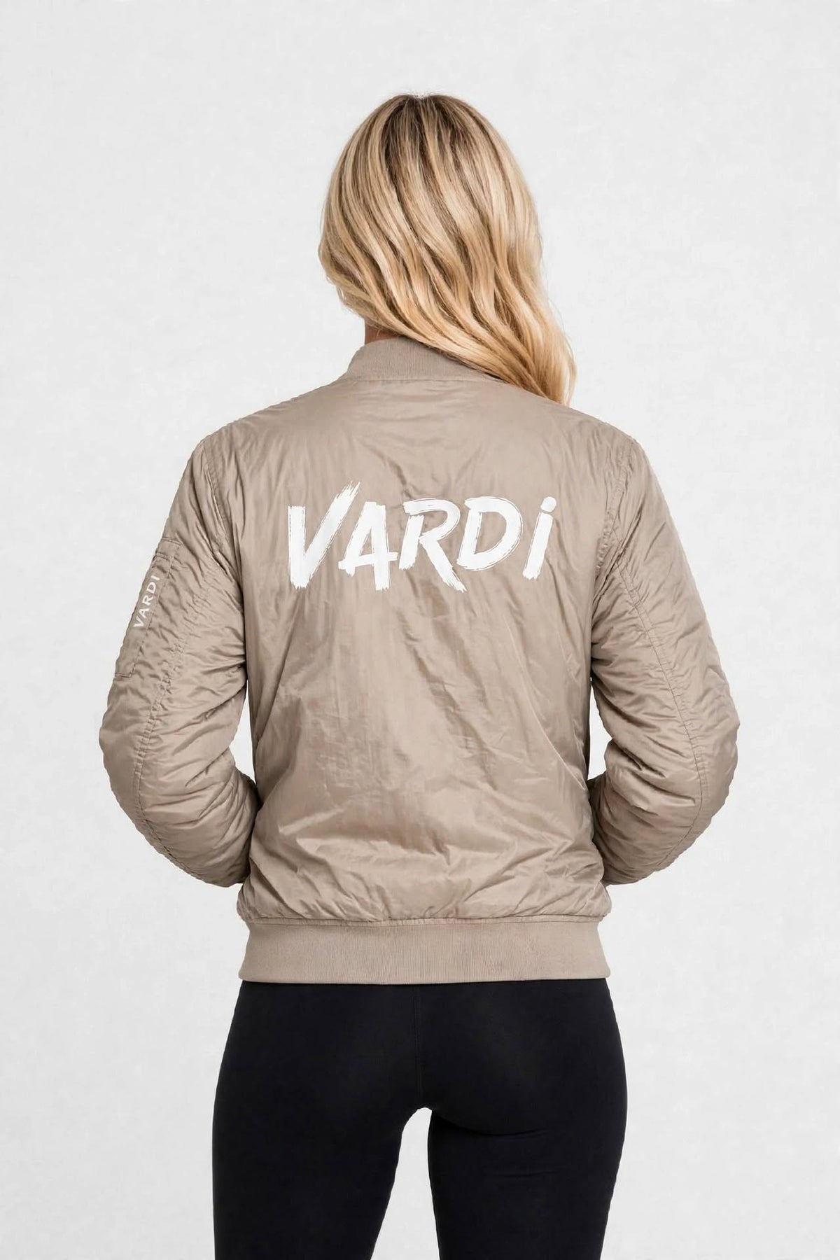 VW35 - VARDI STATEMENT Bomber Jacket "Premium UK Fitness Wear”