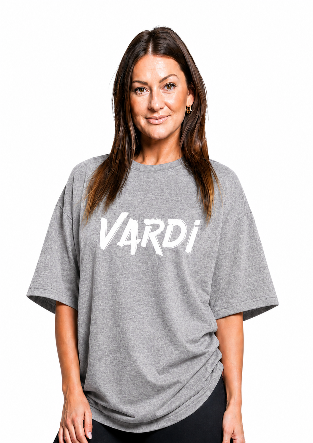 VARDI DOMINATE Women’s Oversized Gym T-Shirt "Premium UK Fitness Wear”