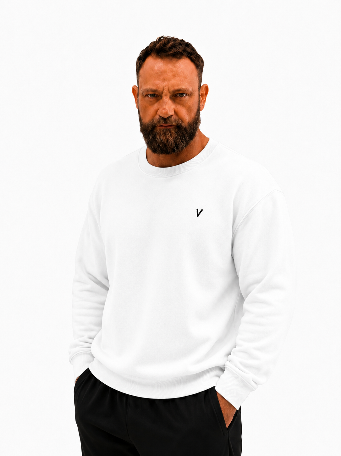 M12 VARDI STATEMENT Gym Sweatshirt "Premium UK Fitness Wear”