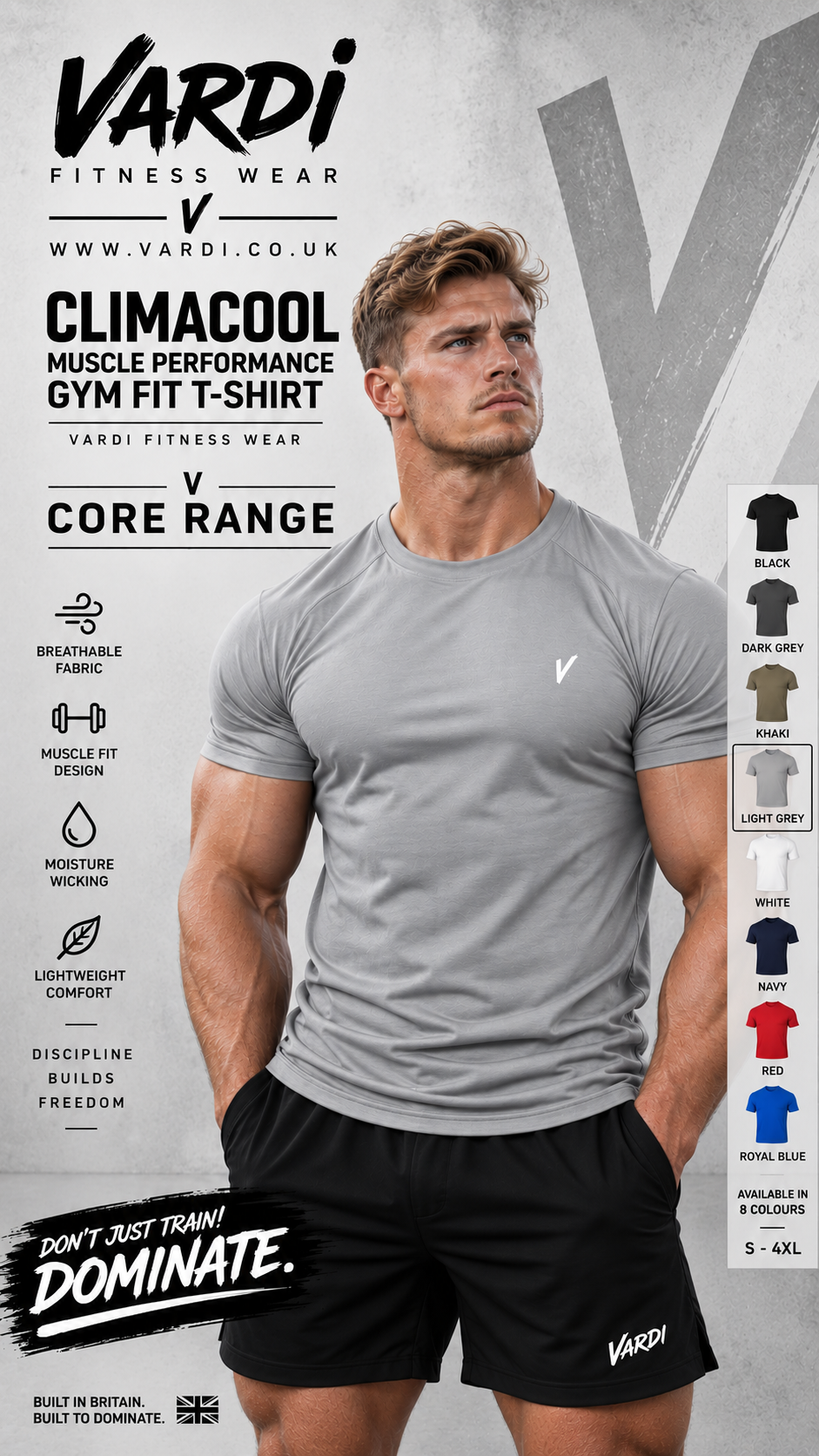 VARDI Muscle Fit T-Shirt