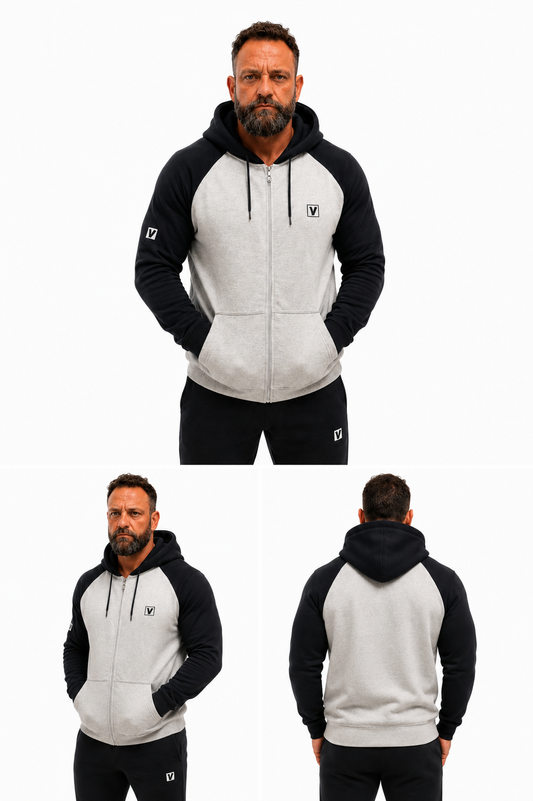 VARDI LUXE Performance Gym Hoodie "Premium UK Fitness Wear”
