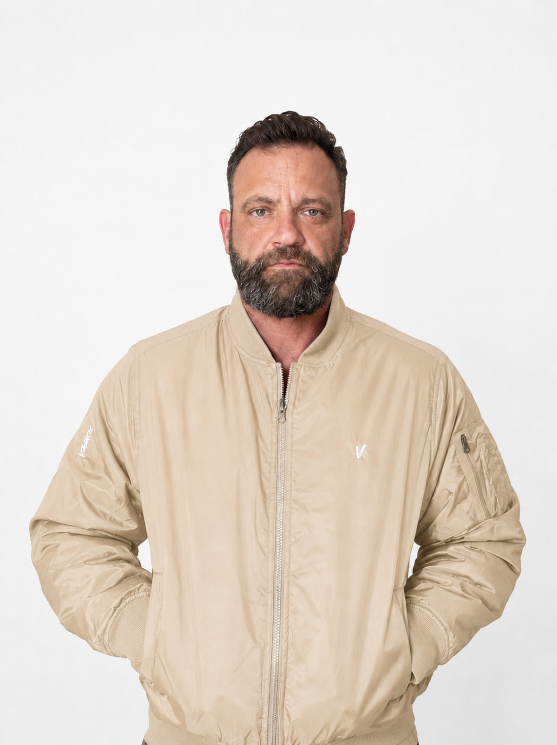M32 VARDI STATEMENT Bomber Jacket "Premium UK Fitness Wear”