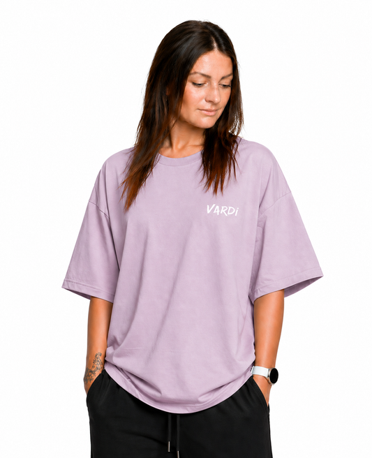 VARDI SIGNATURE Women’s Oversized Gym T-Shirt "Premium UK Fitness Wear”