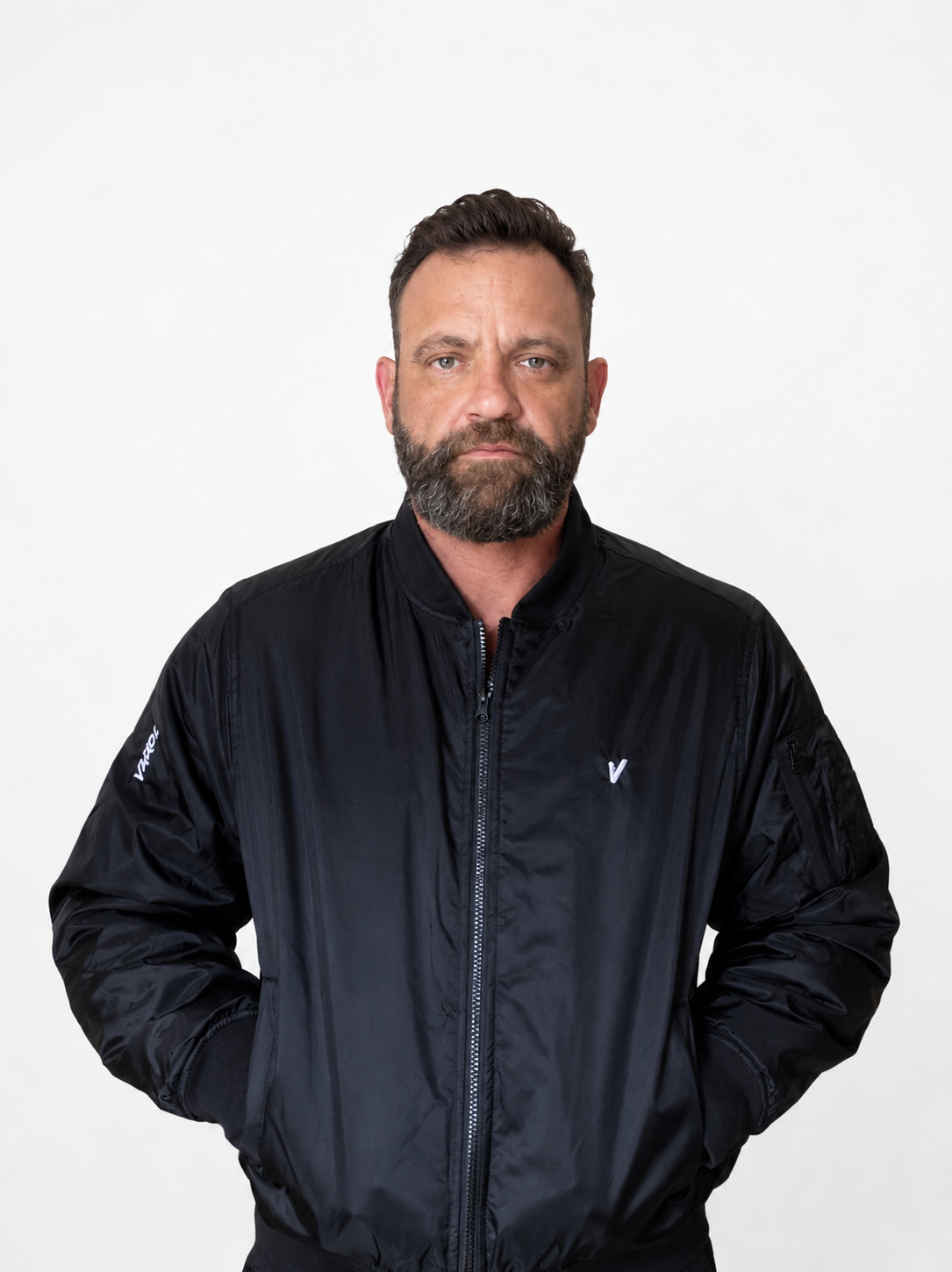 M32 VARDI STATEMENT Bomber Jacket "Premium UK Fitness Wear”