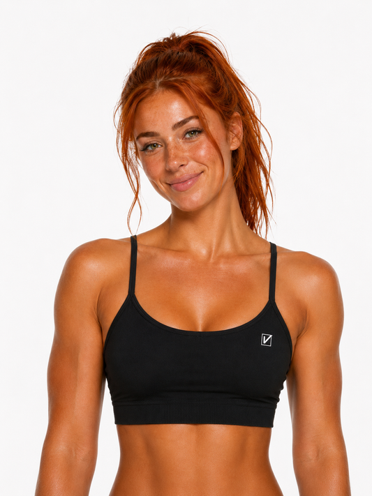 VARDI LUXE Women’s Seamless Flex Sports Bra – "Premium UK Fitness Wear”