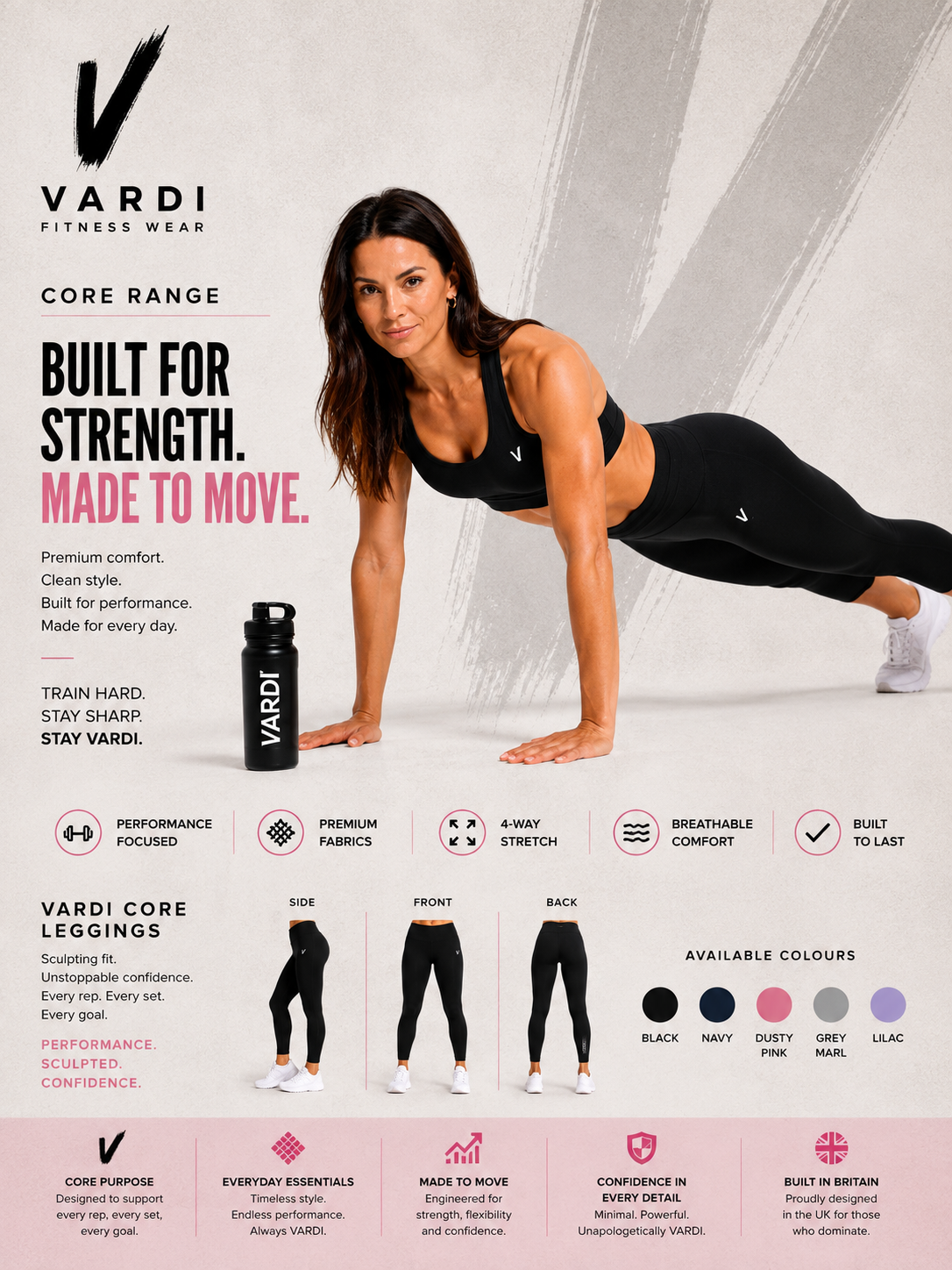 VARDI CORE Women’s Capri Pants