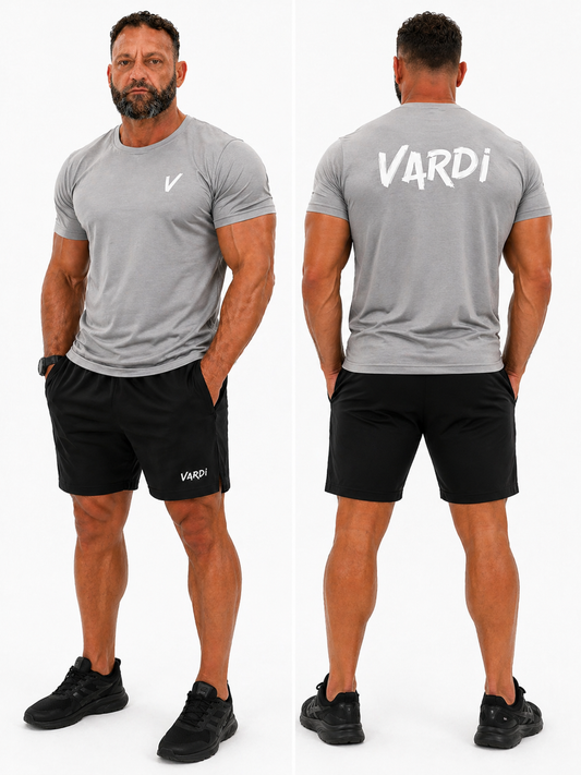 VARDI STATEMENT Men's Muscle Fit T-Shirt – ClimaCool "Premium UK Fitness Wear”