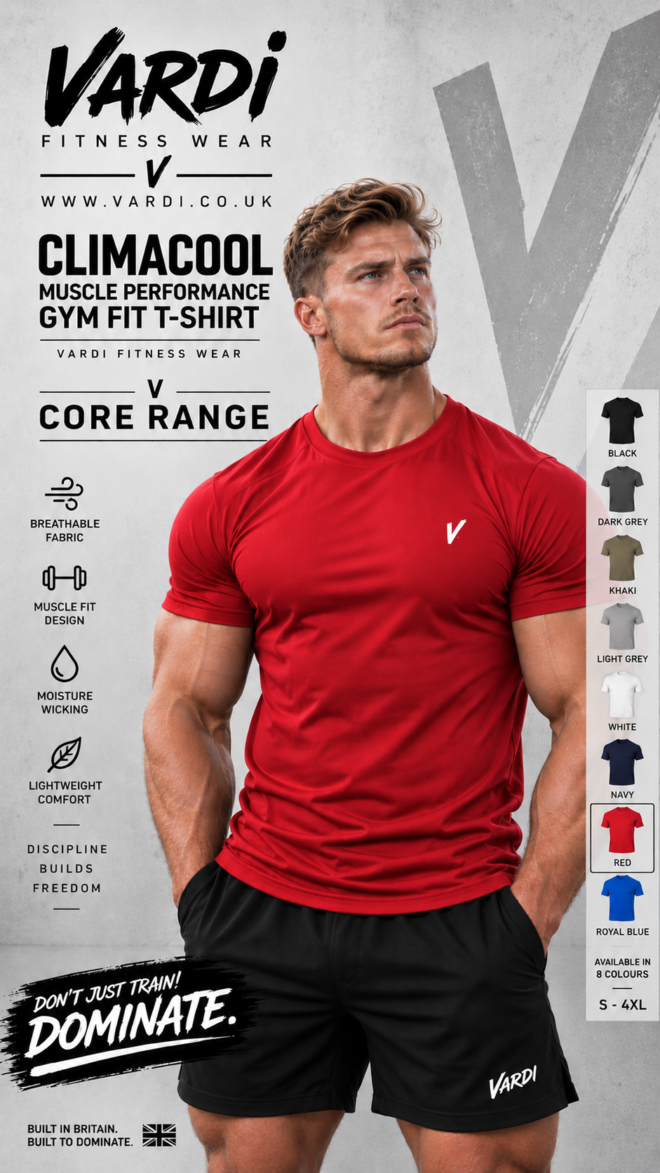 VARDI Muscle Fit T-Shirt